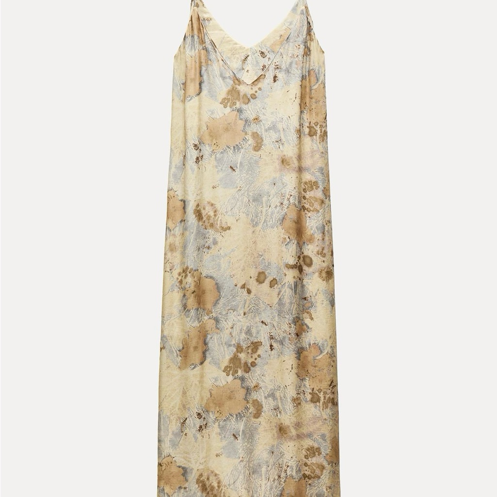 Zara Silk Maxi Dress
